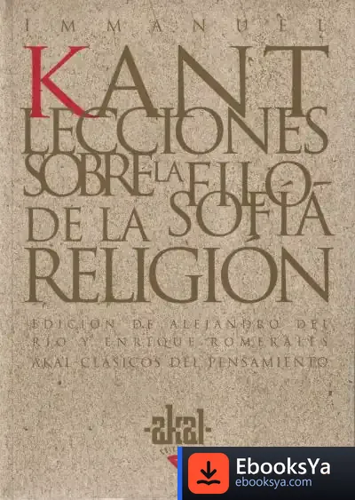 Descargar Lecciones Sobre La Filosofía De La Religión
