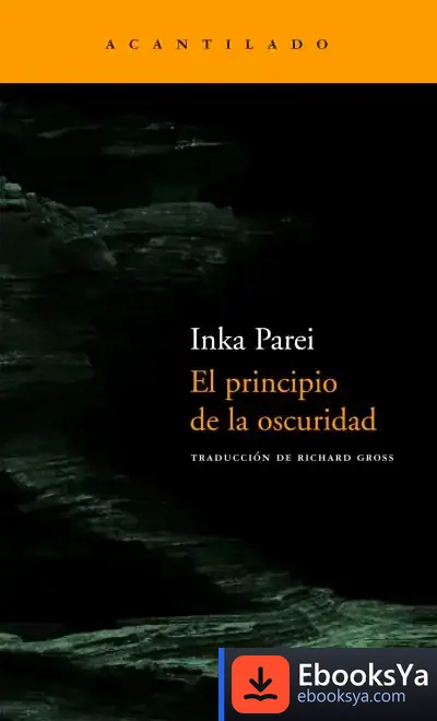 Descargar El Principio De La Oscuridad de Pako Aristi
