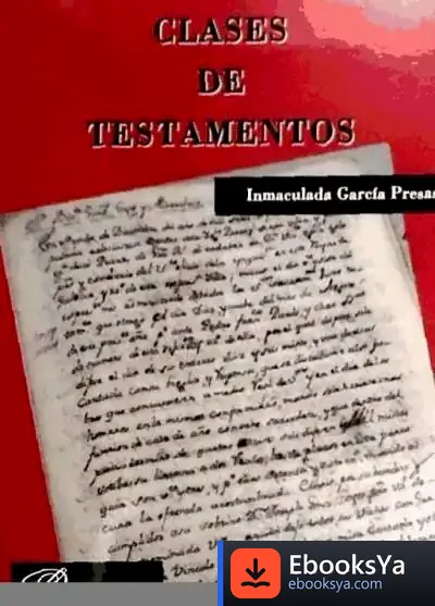 Descargar Clases De Testamentos de Giulio Einaudi