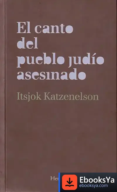 Descargar El Canto Del Pueblo Judío Asesinado de Õgai Mori