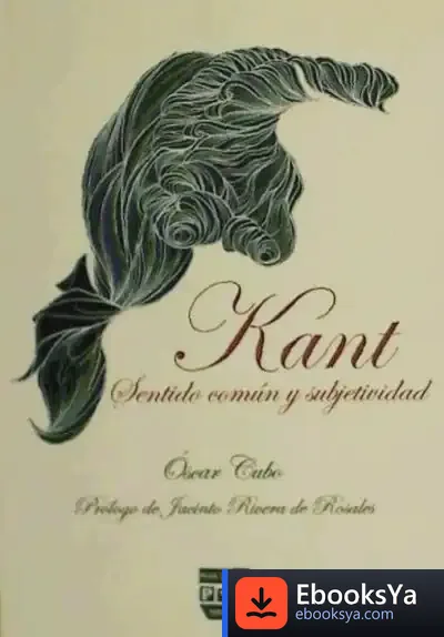 Descargar Kant. Sentido Común Y Subjetividad de Jacinto Carmelo Rivera de Rosales Chacón