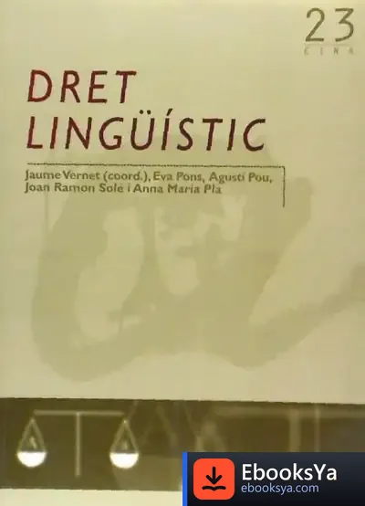 Descargar Dret Ling¿Ístic