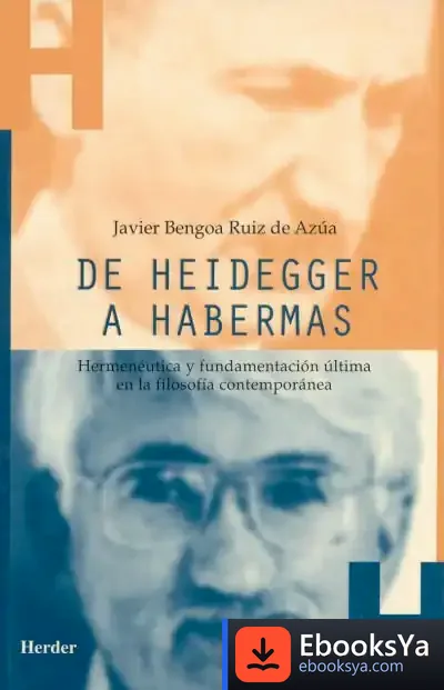 Descargar De Heidegger A Habermas de Raúl Borrás Catalá