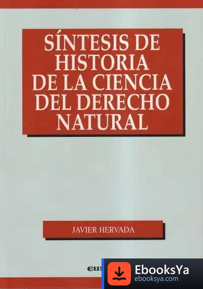 Descargar Síntesis De Historia De La Ciencia Del Derecho Natural de Antonio García-moreno