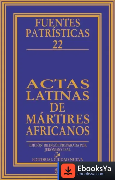 Descargar Actas Latinas De Mártires Africanos