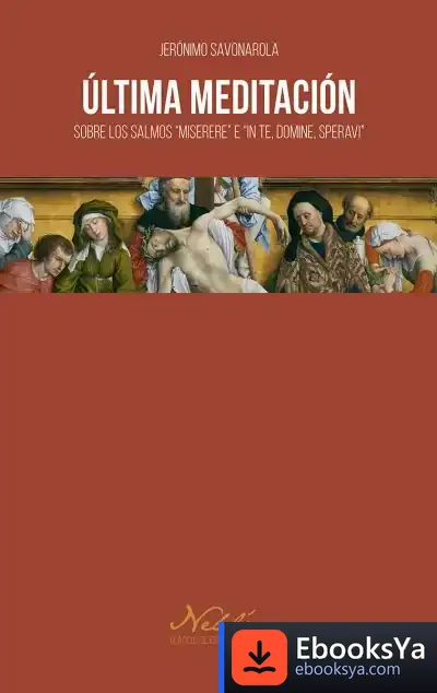 Descargar Última Meditación de Jerónimo Savonarola