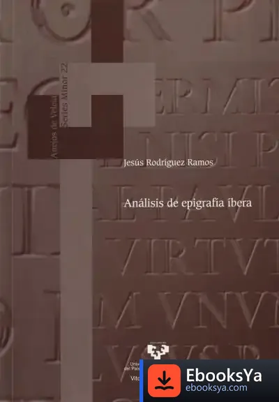 Descargar Análisis De Epigrafía Íbera de Félix Torán Martí