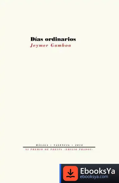 Descargar Días Ordinarios de Damián Torrijos