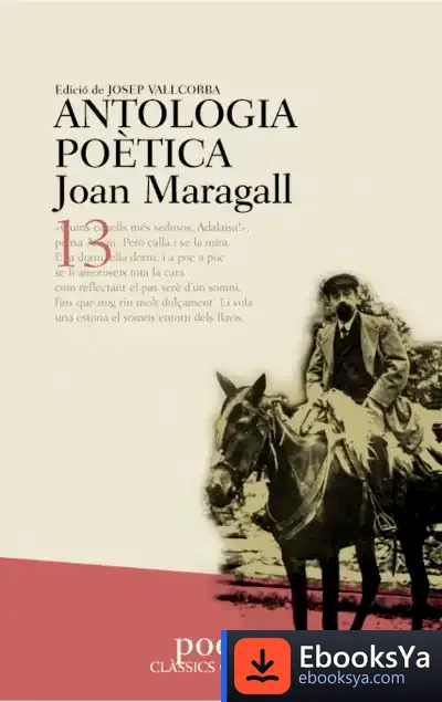Descargar Antologia Poètica De Joan Maragall de Joan Maragall