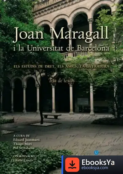 Descargar Joan Maragall I La Universitat De Barcelona de Joan Maragall