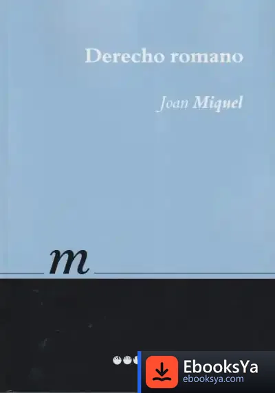 Descargar Derecho Romano de Joan Miquel González de Audicana