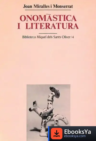 Descargar Onomàstica I Literatura