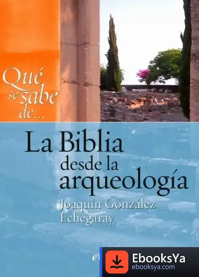 Descargar Qué Se Sabe De... La Biblia Desde La Arqueología de Joaquín González Echegaray