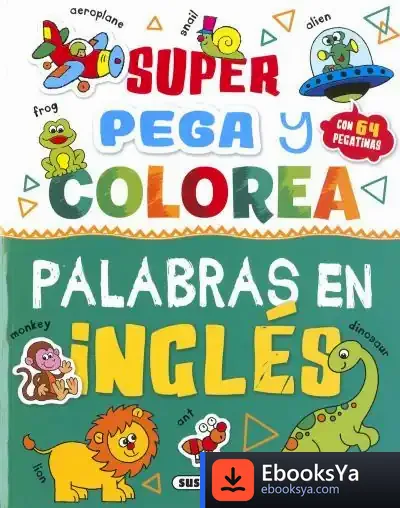 Descargar Super Pega/Colorea Palabra Ingles