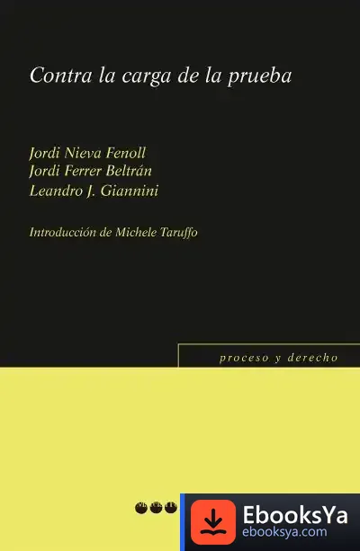 Descargar Contra La Carga De La Prueba de Jordi Ferrer Beltrán