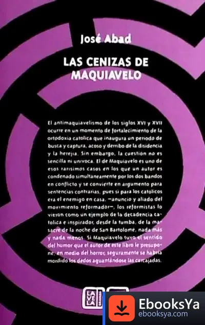 Descargar Las Cenizas De Maquiavelo