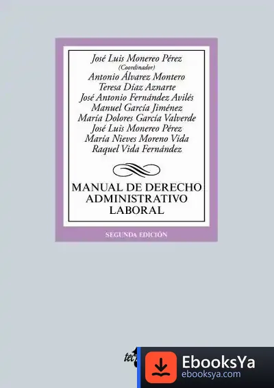 Descargar Manual De Derecho Administrativo Laboral de José Luis Monereo Pérez