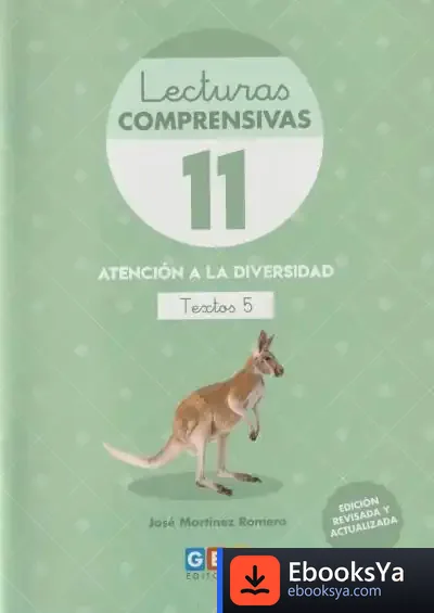 Descargar Lecturas Comprensivas 11 3ªed de José Martínez Romero
