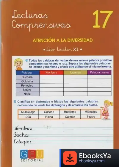 Descargar Lecturas Comprensivas 17 de José Martínez Romero
