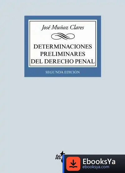 Descargar Determinaciones Preliminares Del Derecho Penal