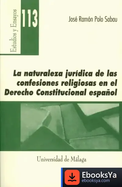 Descargar La Naturaleza Jurídica De Las Confesiones Religiosas En El Derecho Constitucional Español de Thomas Glavinic