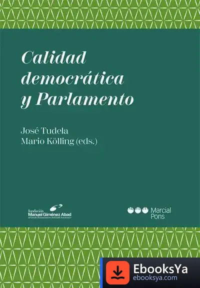 Descargar Calidad Democrática Y Parlamento de José Tudela Aranda