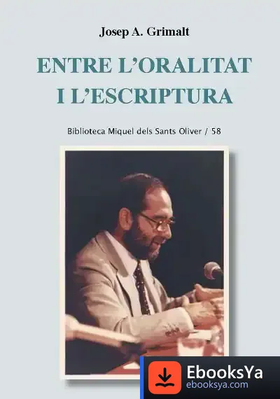Descargar Entre L'Oralitat I L'Escriptura