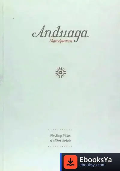 Descargar Anduaga. Type Specimen de Antonio Resines