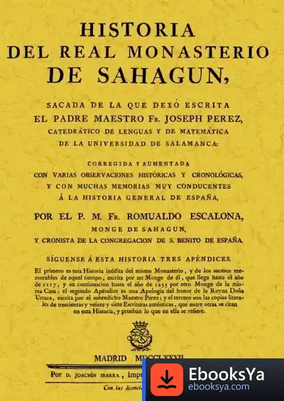 Descargar Historia Del Real Monasterio De Sahagún