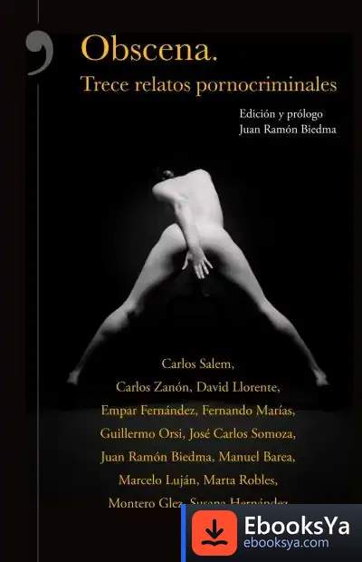 Descargar Obscena. Trece Relatos Pornocriminales