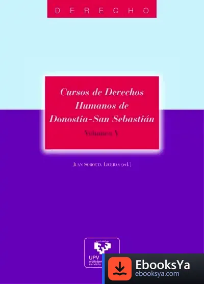 Descargar Cursos De Derechos Humanos De Donostia - San Sebastián. Volumen V de S.l. Galaxia Gutenberg