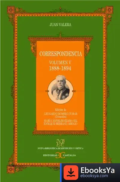 Descargar Correspondencia. Volumen V. (1888-1894) de Rosa García Rayego