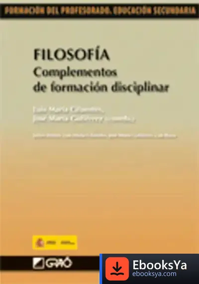Descargar Filosofía. Complementos De Formación Disciplinar