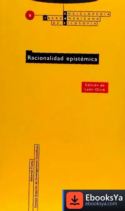 Descargar Racionalidad Epistémica de Jordi Sierra I Fabra