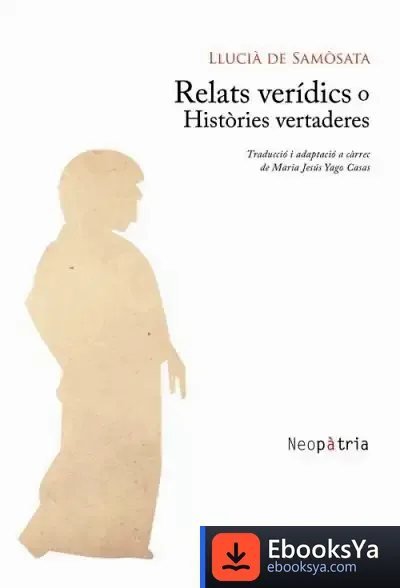 Descargar Relats Verídics O Històries Vertaderes de Luciano de Samosata