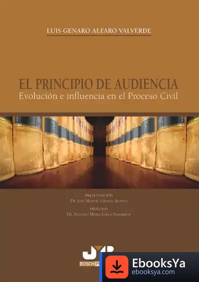 Descargar El Principio De Audiencia de Luis Genaro Alfaro Valverde