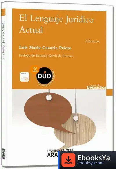 Descargar El Lenguaje Jurídico Actual (Dúo)
