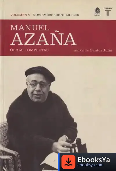 Descargar O.C. Manuel Azaña Tomo 5 de Manuel Azaña