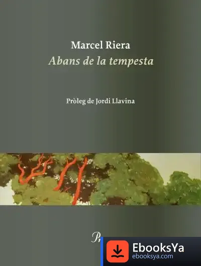 Descargar Abans De La Tempesta de Marcel Riera Bou