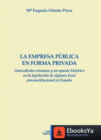 Descargar La Empresa Pública En Forma Privada