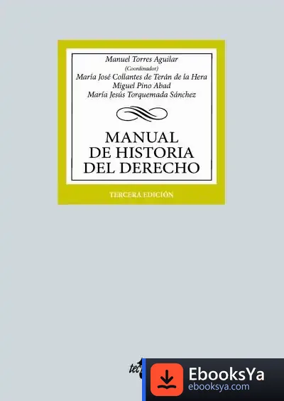 Descargar Pack Manual De Historia Del Derecho de María Jesús Torquemada Sánchez