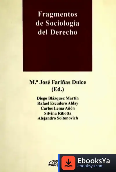 Descargar Fragmentos De Sociología Del Derecho de Varios Autores