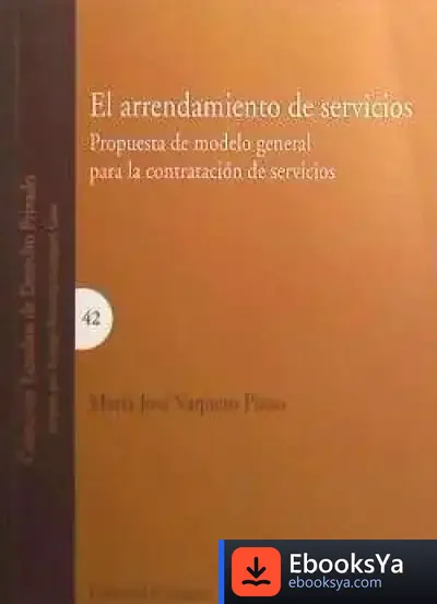 Descargar El Arrendamiento De Servicios de Gonzalo Martínez Díez