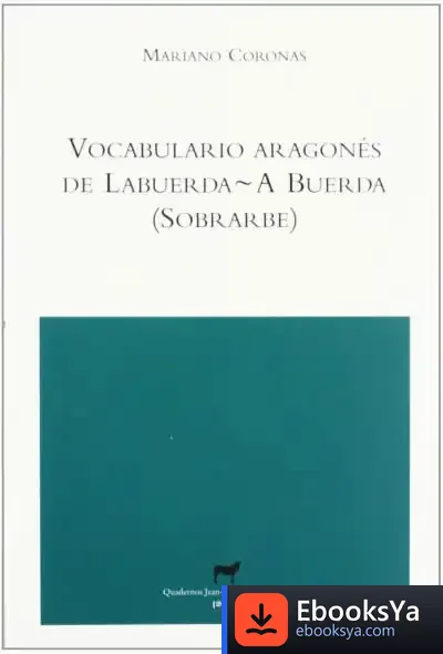 Descargar Vocabulario Aragonés De Labuerda / A Buerda