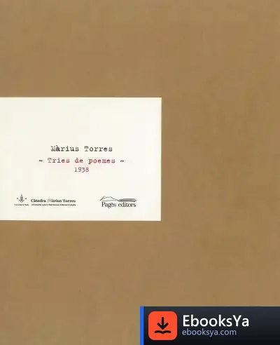 Descargar Màrius Torres. Tries De Poemes, 1938 de Màrius Torres I Perenya