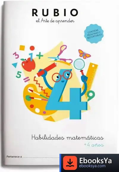 Descargar Habilidades Matemáticas 4 Años de Marta Montero Honorato