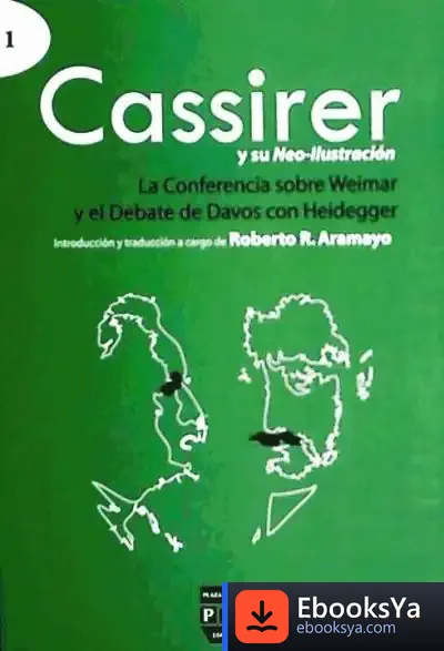 Descargar Cassirer Y Su Neo-Ilustración de Isidro A. Donoso González