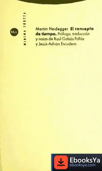 Descargar El Concepto De Tiempo de Carmelo Abadía Gracia