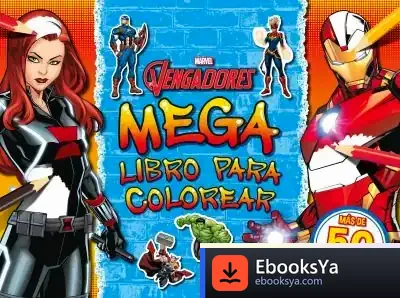 Descargar Los Vengadores. Megalibro Para Colorear 2 de Marvel