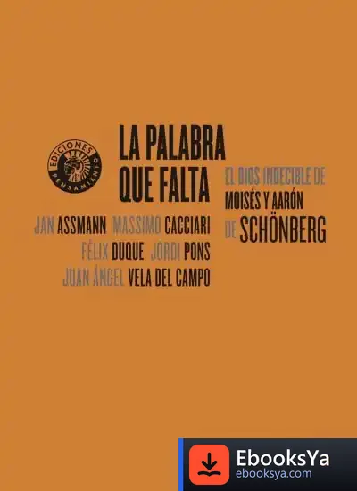 Descargar La Palabra Que Falta de Massimo Cacciari